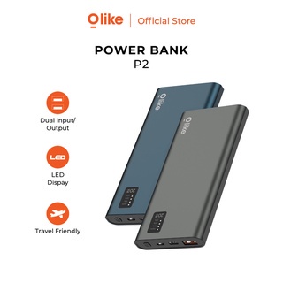 Olike Powerbank P2 10000mAh Fast Charging &amp; LED Display-Garansi Resmi