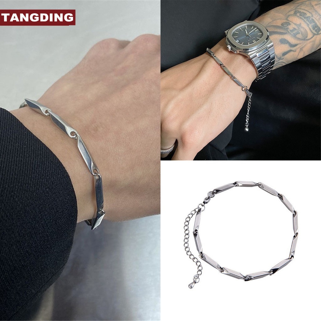 【COD Tangding】Gelang Pasangan Bentuk Bambu Untuk Hadiah