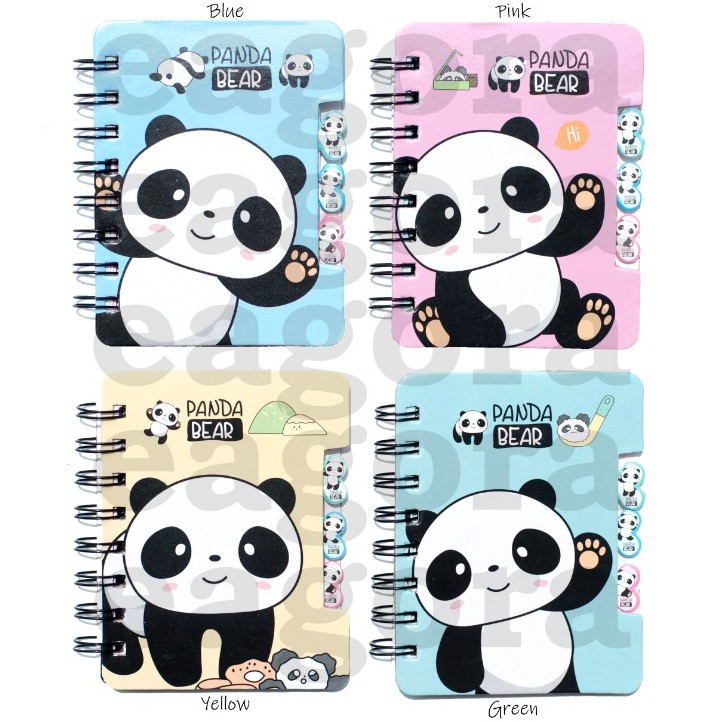 

Notebook Happy Panda Memo Unik Notepad Lucu Buku Tulis Catatan