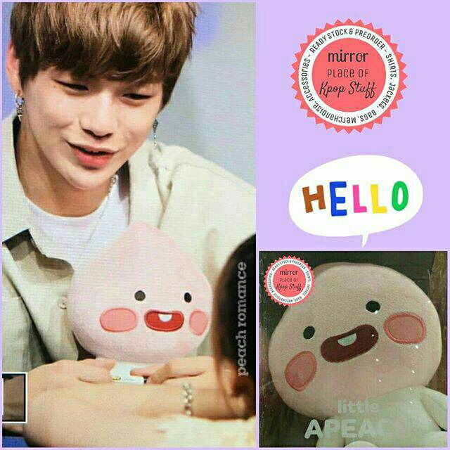 [READY STOCK] KANG DANIEL OFFICIAL APEACH PLUSHIE