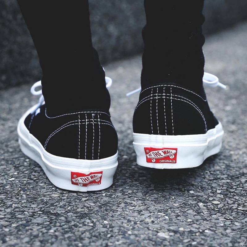 VANS AUTHENTIC VAULT OG LX BLACK/WHITE ORIGINAL 100% ( SPRING SUMMER '20 )