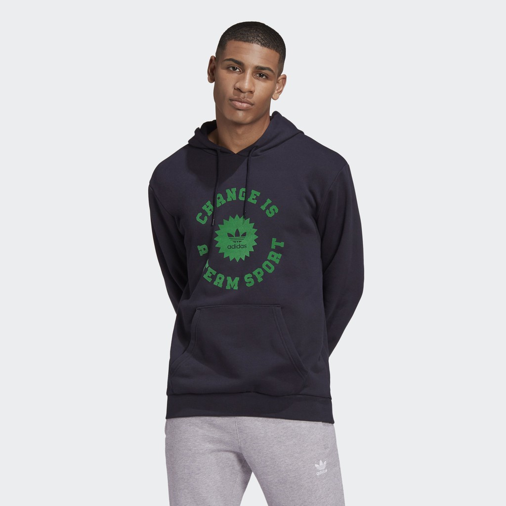 Jaket Hoodie Pria Adidas Change Is Team Sport Original 100% - GP4302