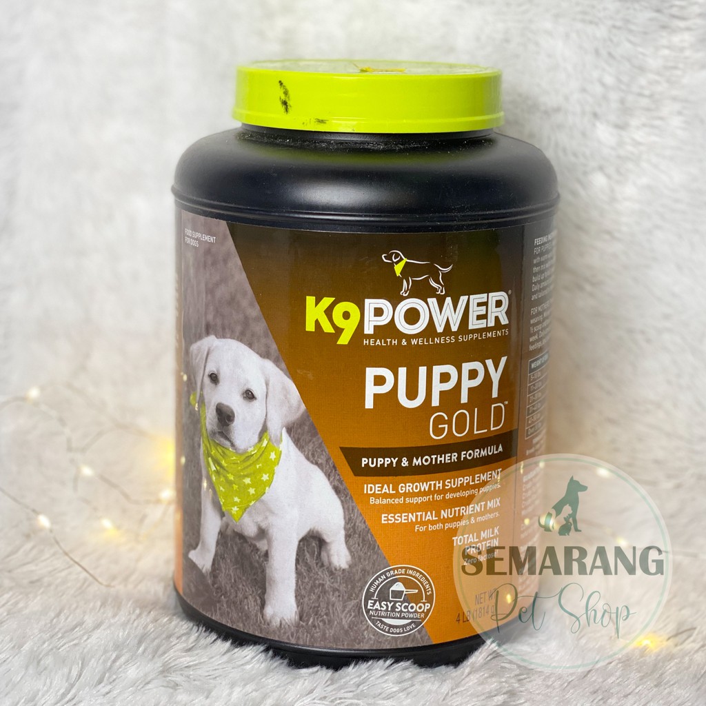 Jual K9 Power Puppy Gold 4lbs (1814gr) 1,8kg Susu Anak Anjing Puppy 