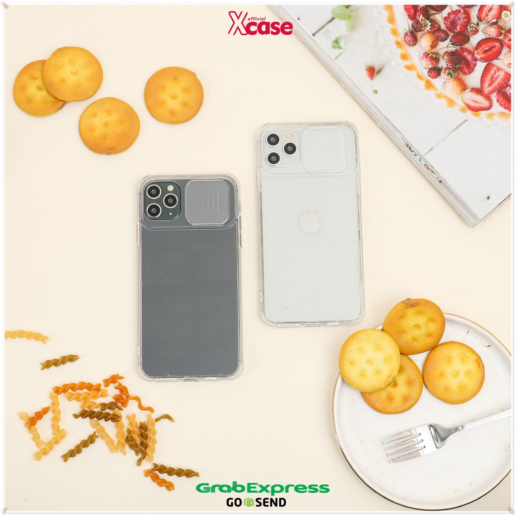 Clear Slide Camera Soft Case Lens Cover Anti Crack Oppo F9 A5S A7 A12 A3S A15 A5 A9 A53 A33 2020 4F