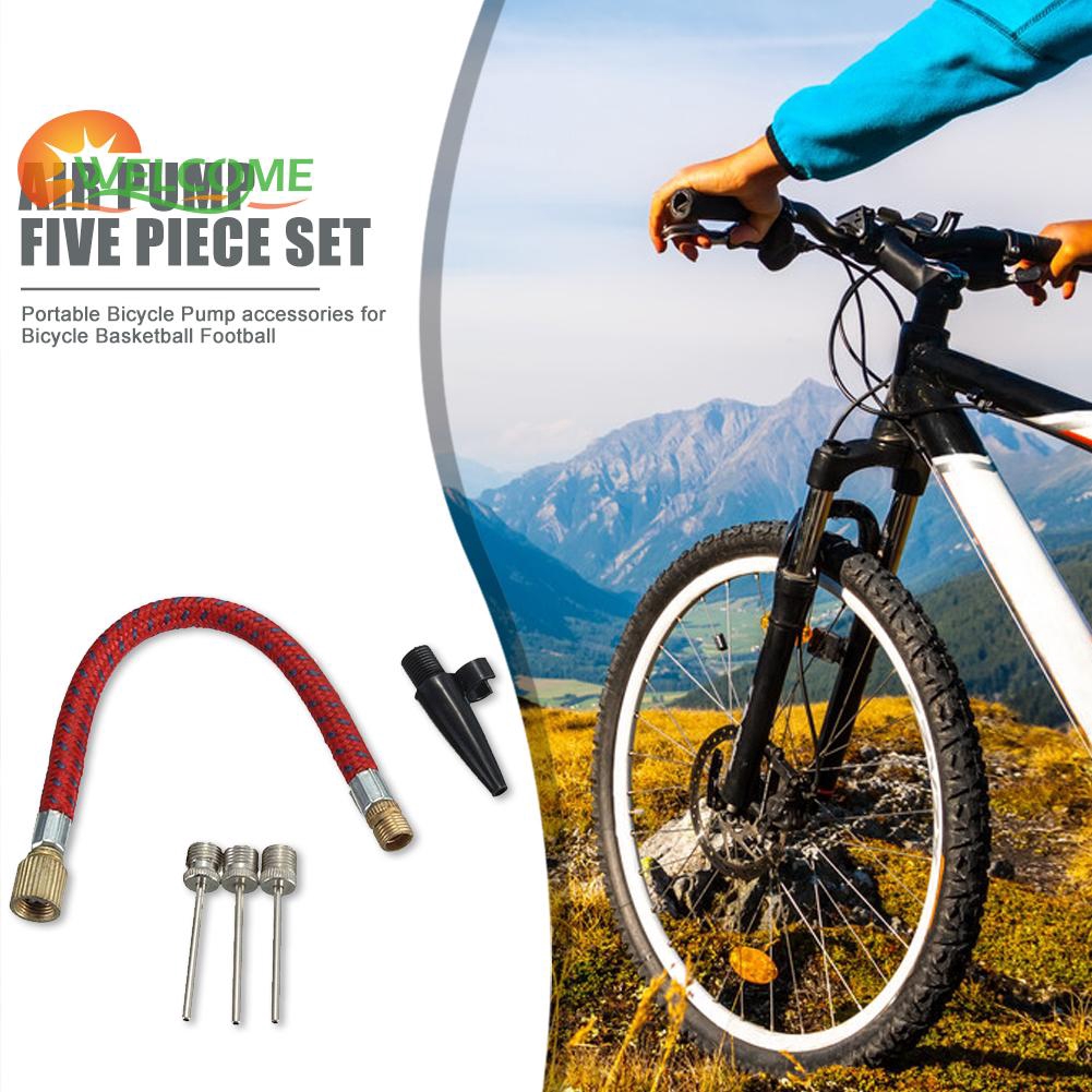 can you pump a bike tire with a ball pump