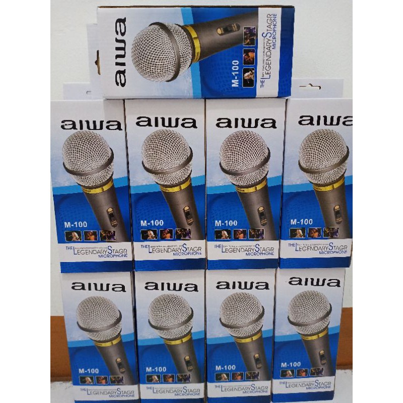 MIC AIWA M100 free kabel/micophone aiwa