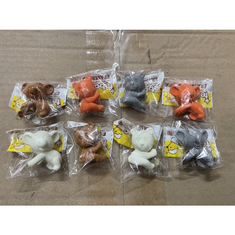 

penghapus pensil bentuk bear Dan koala satuan