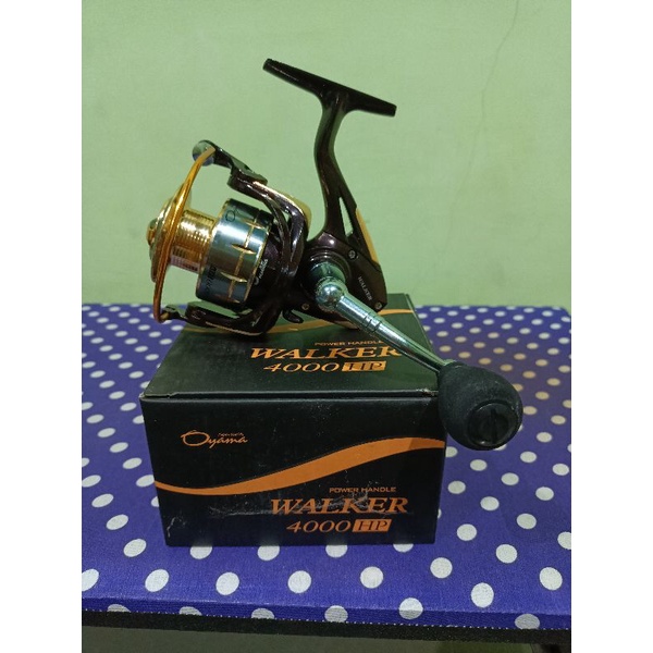 Reel pancing gulungan spinning Oyama Walker 4000 power handle