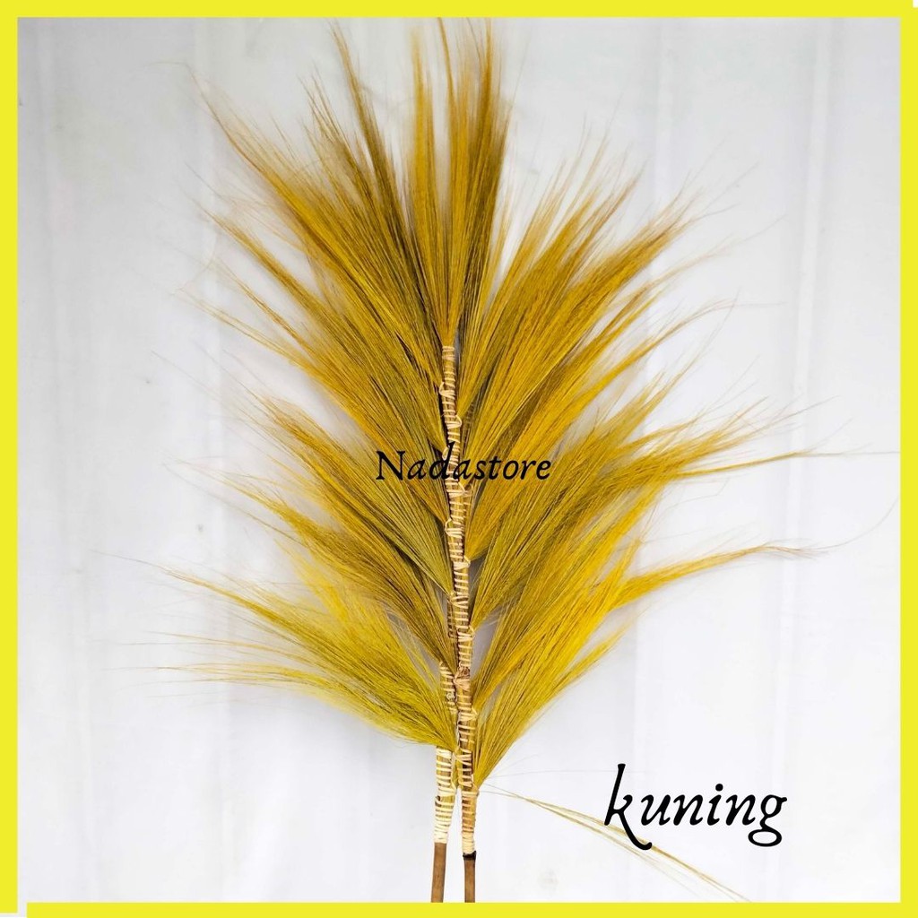 Rayung Stik Decoration / Bunga Kering / Rayung Pampas / Rayung Dekorasi / dried Flowers