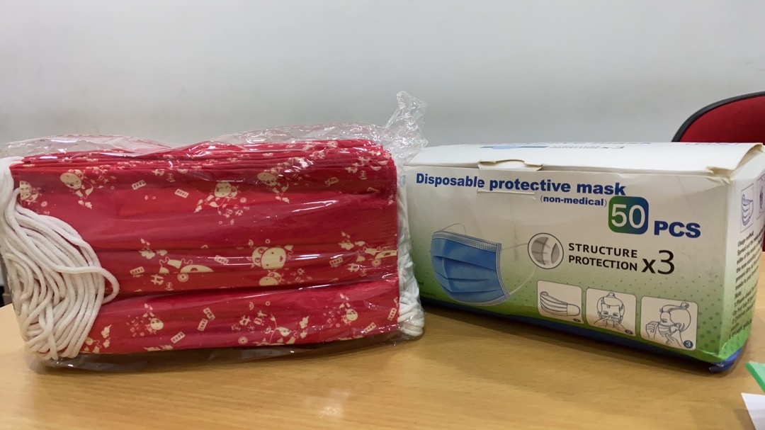 Masker Imlek 3 Ply | 5pcs | 10pcs | 50pcs