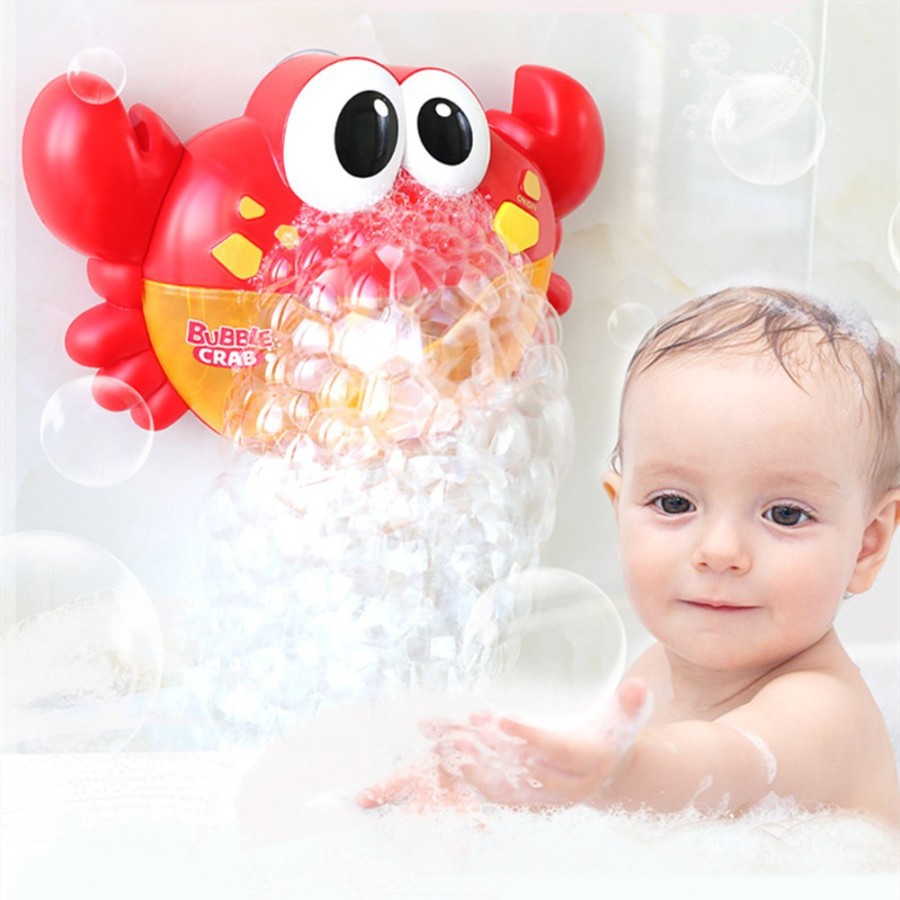 Mainan Bubble Mandi Bayi Bubble Crab untuk mandi sikecil