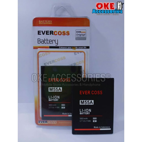 Baterai/Batre/Battery HP Evercoss M55A