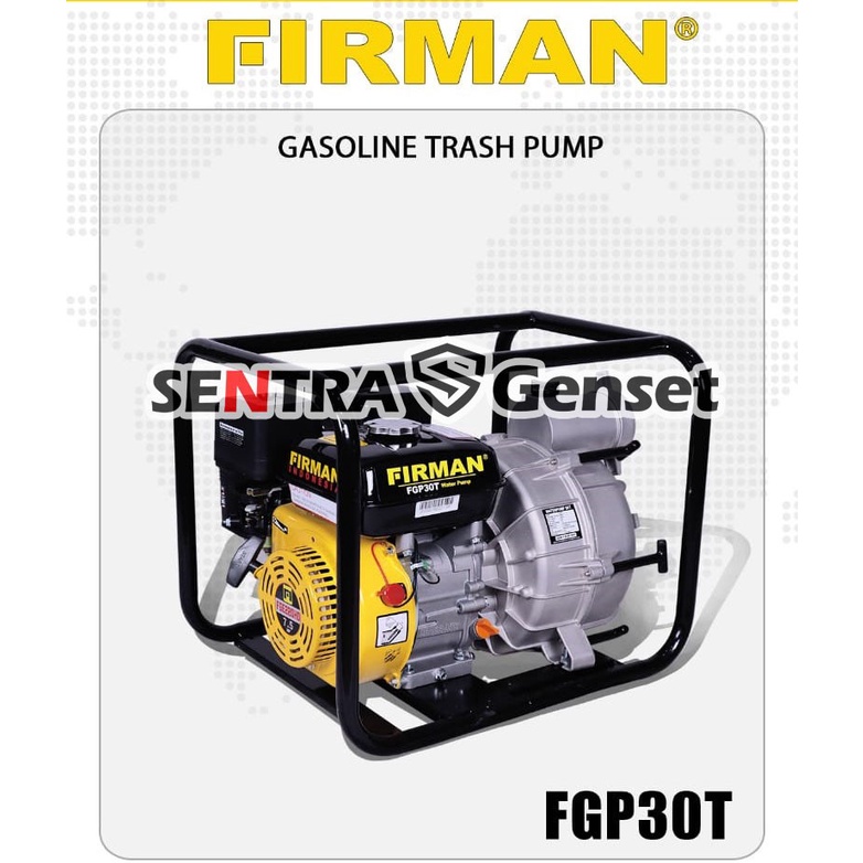 Pompa lumpur Trash pump Firman FGP 30 T