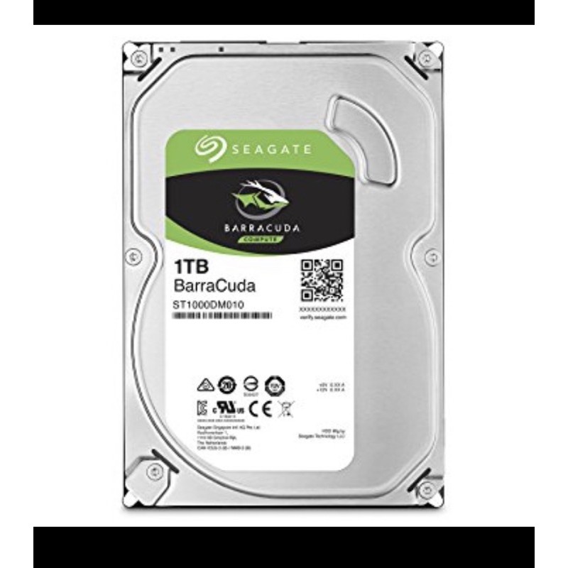 HDD Seagate internal PC 1TB HDD SATA 3.5” Resmi 2 tahun