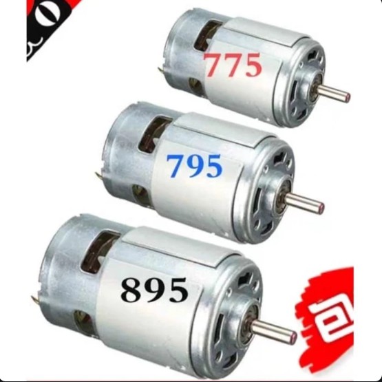 Dinamo Motor DC 895 12v - 36V 12000 RPM