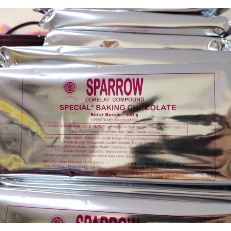 

SPARROW COKLAT BLOK 500 GRAM