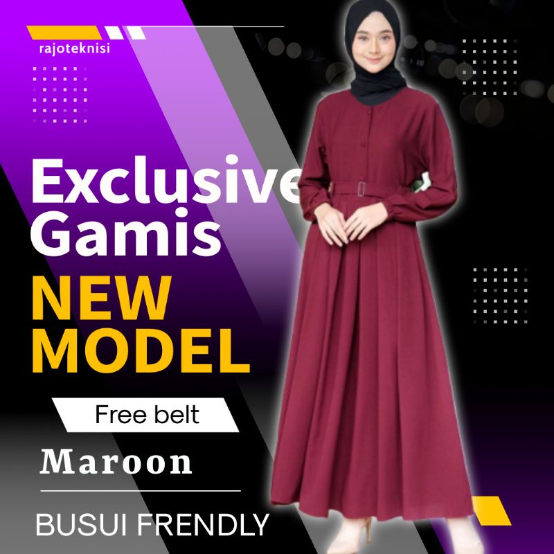 Baju hamil menyusui dress ibu hamil bumil busui  nurderwear lyang lagi tren terlaris kekinian