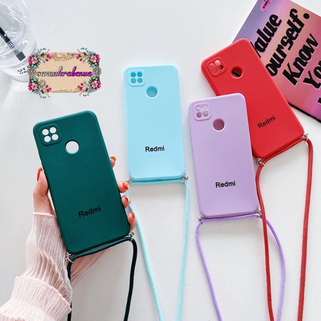 SOFTCASE SLINGCASE ORIGINAL SILIKON PELINDUNG KAMERA XIAOMI REDMI 9T NOTE 5A PRIME PRO 7 NOTE 10 SB2787