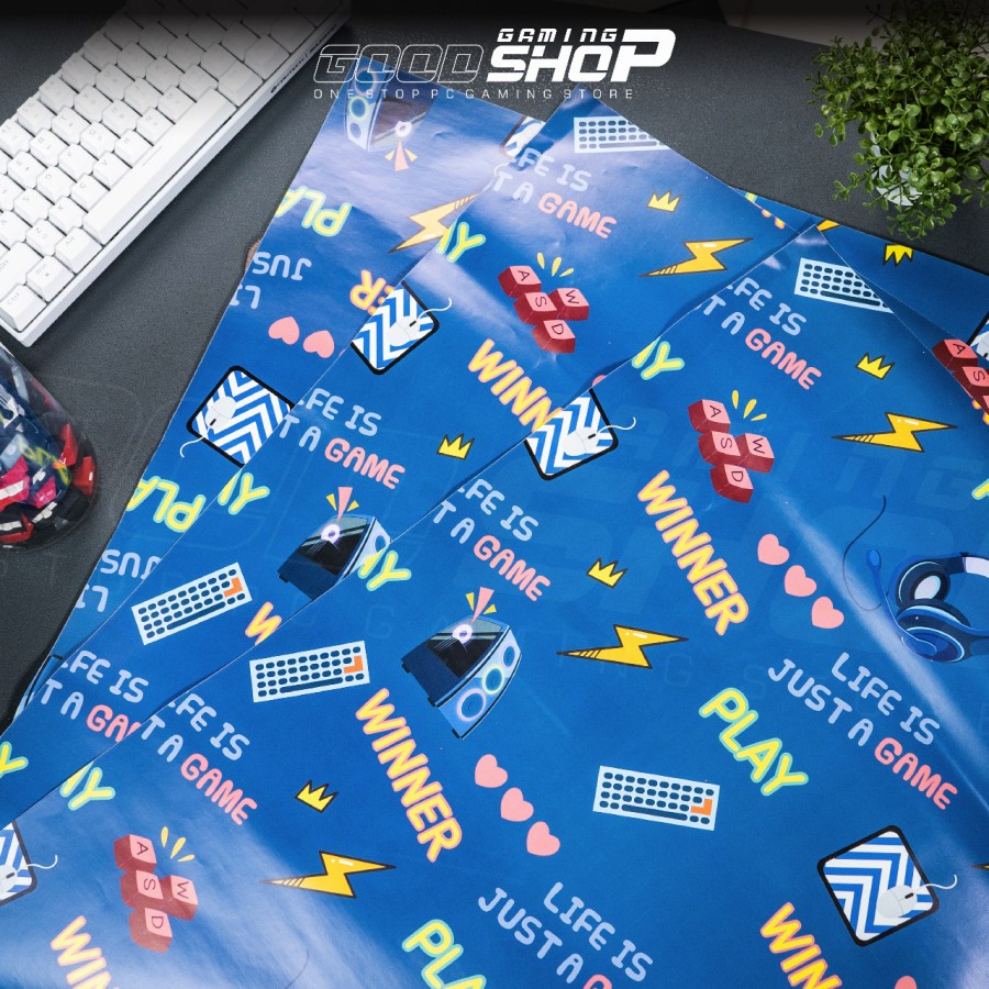 Goodgamingshop Present Gift Wrap With Gaming Themes / KERTAS KADO