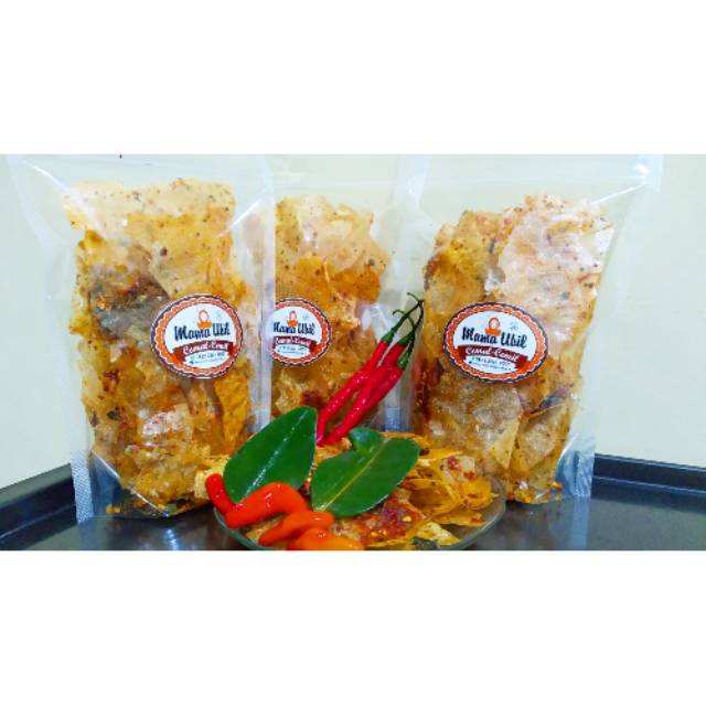 

Kripik Kaca pedas merah
