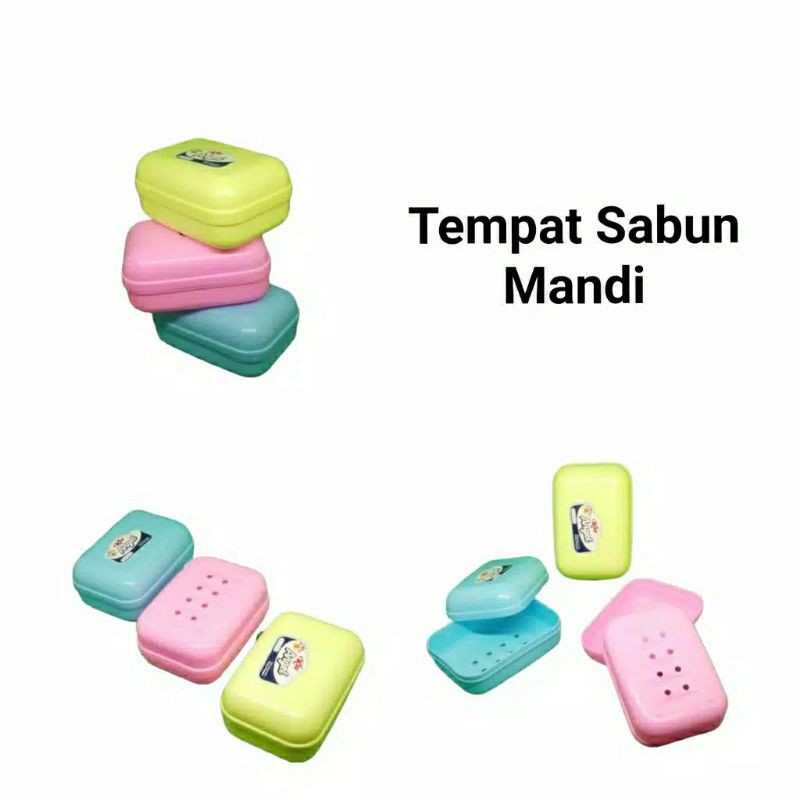 grosir  12 pcs TEMPAT SABUN MANDI BATANG