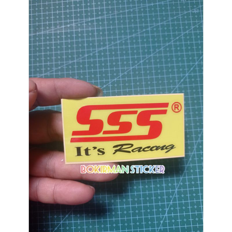 STICKER SSS IT'S RACING CUTTING