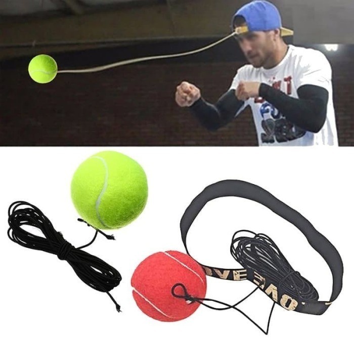 FMFIT BALL HEADBAND - MELATIH REFLEKSI TINJU SERBAGUNA