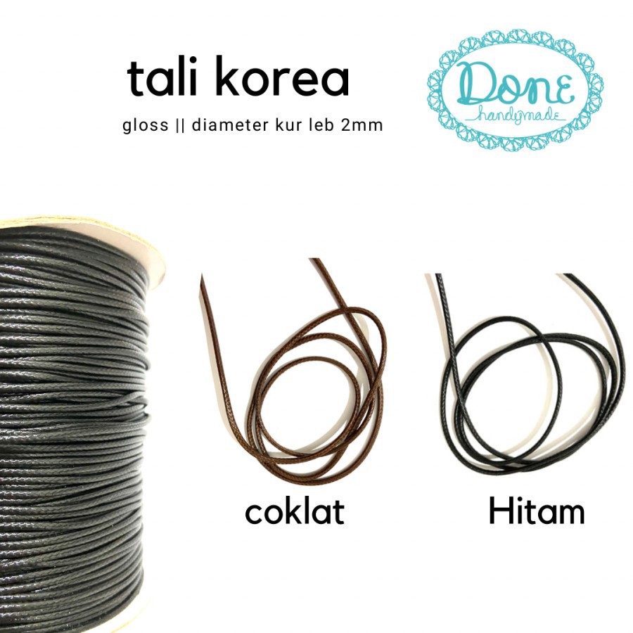 Tali korea tali kalung tali gelang