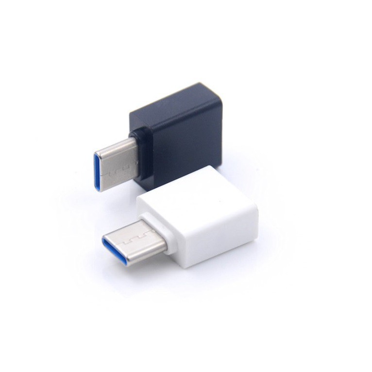 OTG MINI PERSEGI MICRO USB / OTG TYPE C NON KABEL / MURAH bahan plastik-2