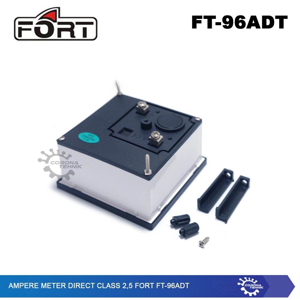 Analog AC Panel Meter - Direct Class 2,5 FORT FT-96ADT -  Ampere Meter