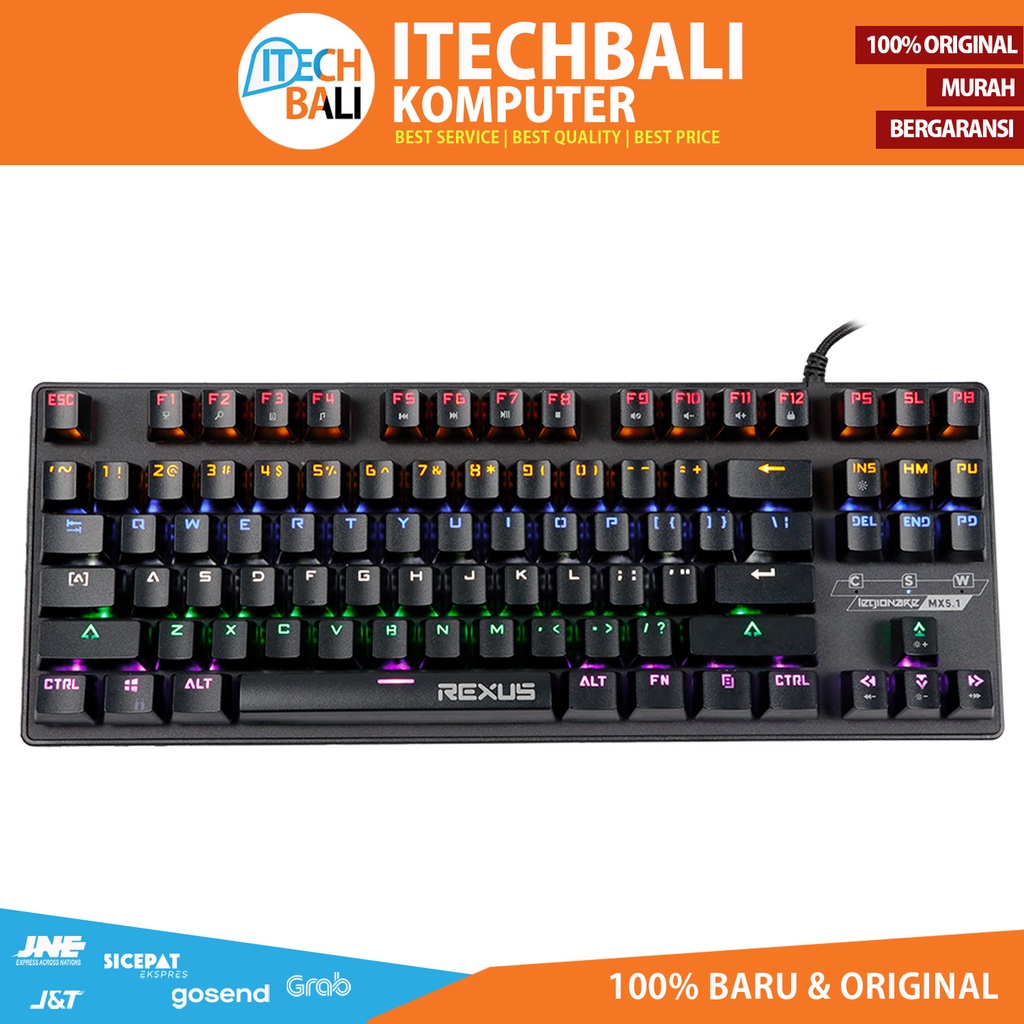 Keyboard REXUS RX-MX5.1 Mechanical Gaming | ITECHBALI
