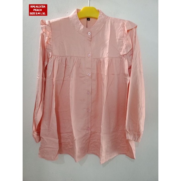 KEMEJA WANITA ALLYZZIA BRANDED MATAHARI MURAH KMJWNTALLZ8266
