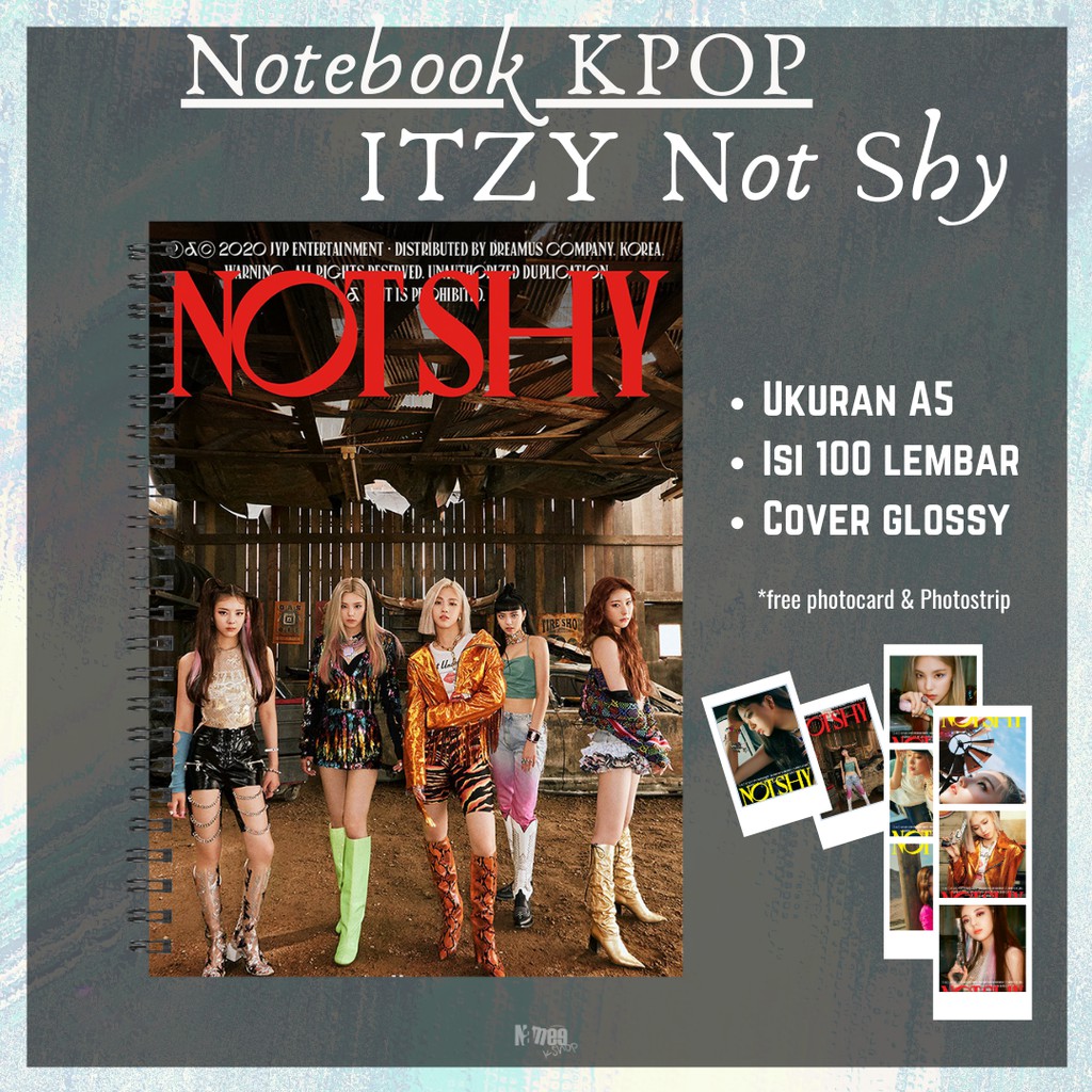 

ITZY Notebook Not Shy