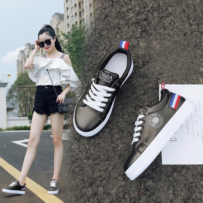 [GROSIR][COD] SEVEN_DAY SEPATU SNEAKERS WANITA KOREA IMPORT CASUAL SHOES FQ-304 PUTIH