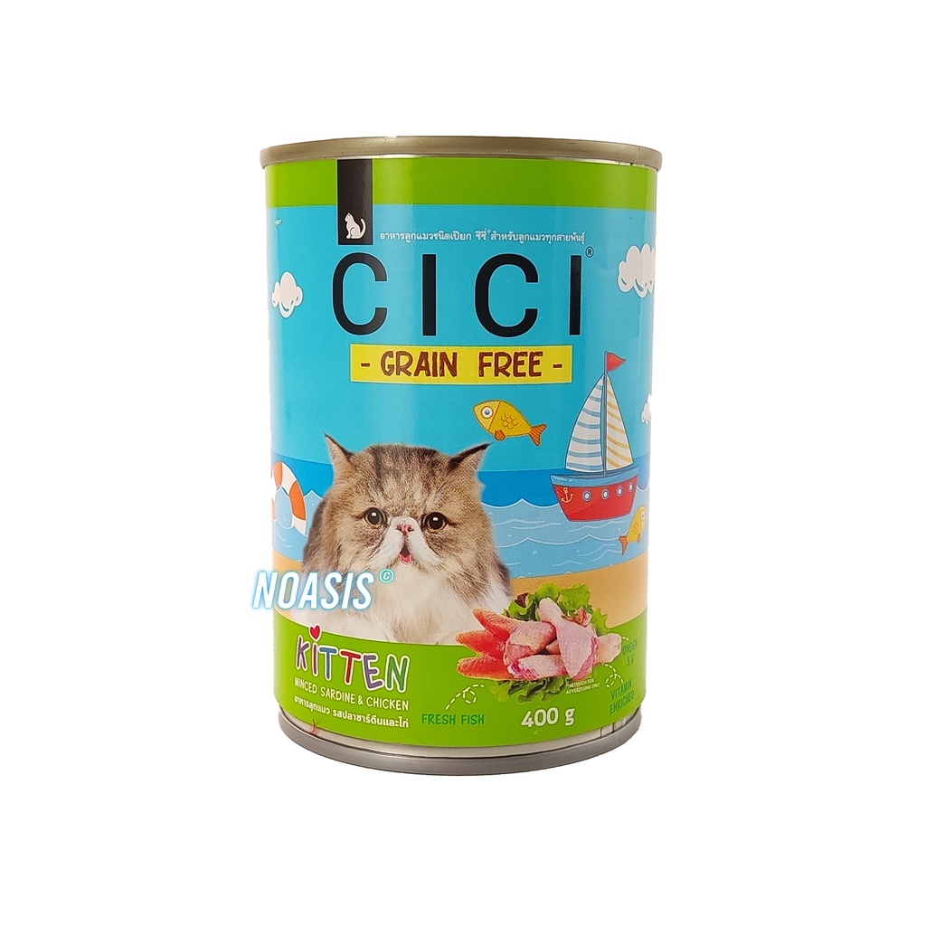 Makanan Basah Kucing Cici Kaleng 400 gr grm Kitten Wet Cat Food