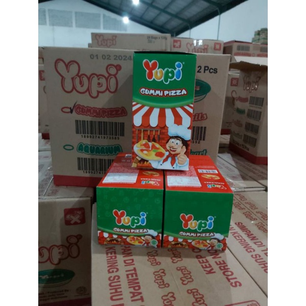 

Yupi Gummi Pizza Box isi 12pcs