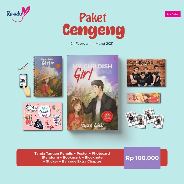 

PROMO!!! NOVEL MY CHILDISH GIRL - TAMARA BILSKI TERLARIS