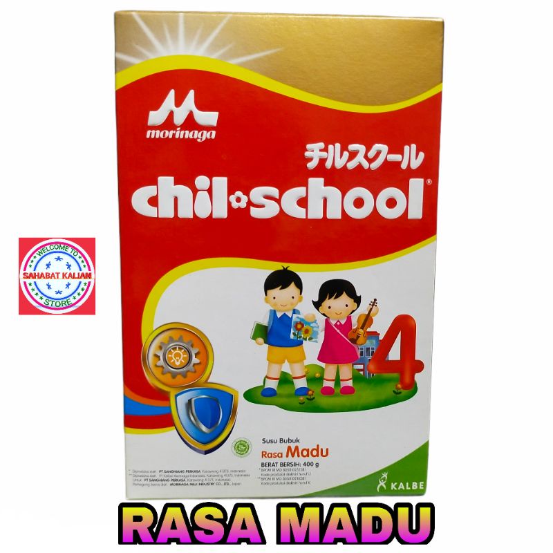 Chil School Gold madu 400gram Usia 3 - 12 Tahun