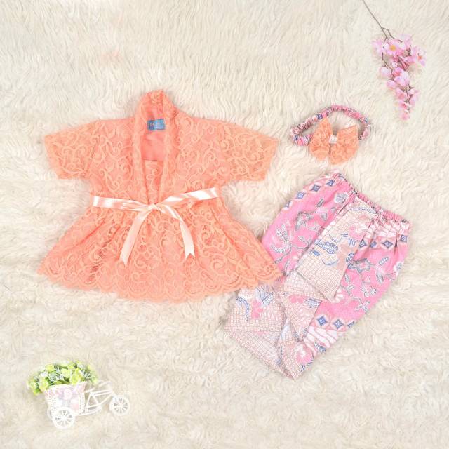 Kebaya anak kutu baru anak kebaya brukat anak baju anak murah