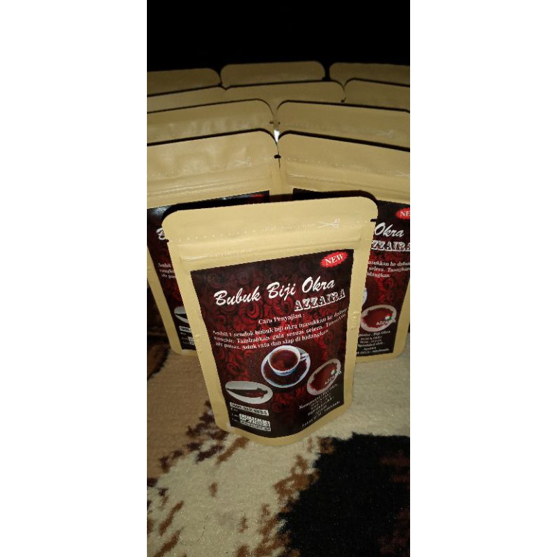 Bubuk Biji Okra (Kopi Okra) 100% ORIGINAL