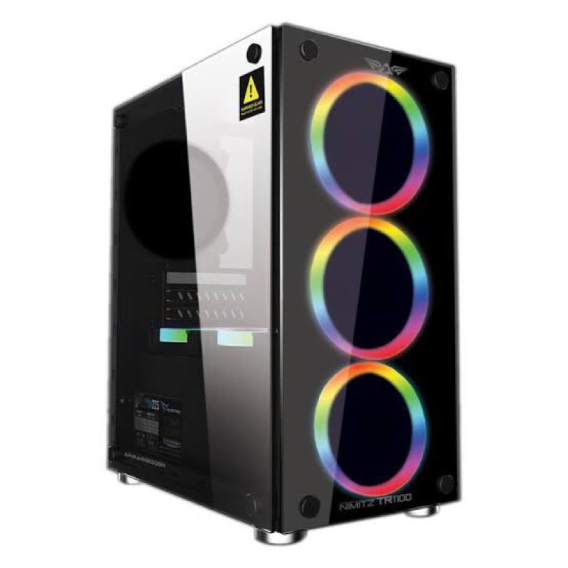 PC GAMING RAKITAN RYZEN 3 3100 + RX 580 4GB