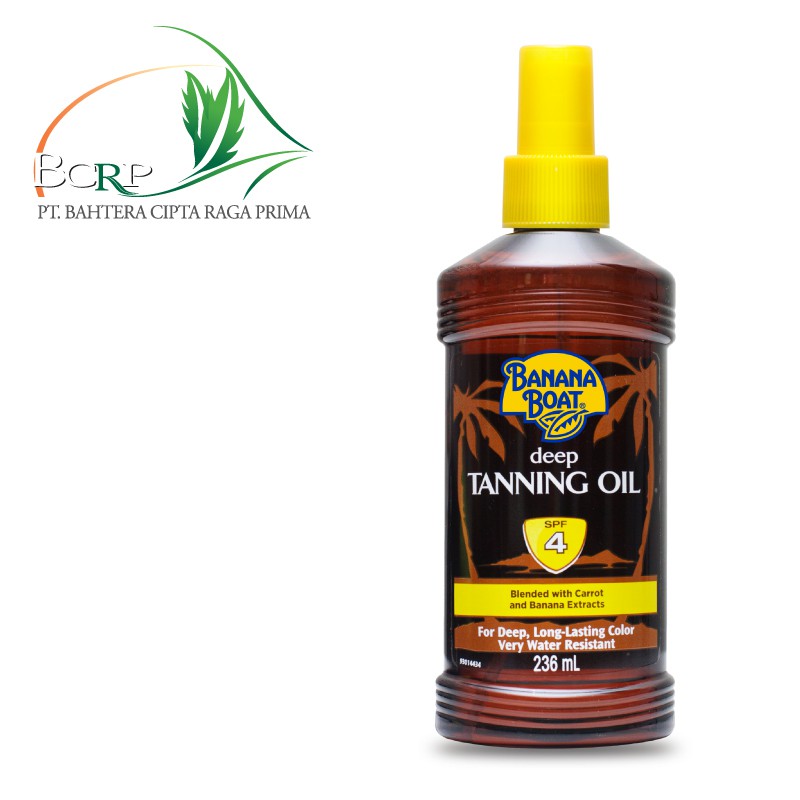 Jual Banana Boat Sunblock Deep Tanning Oil SPF 4 236 mL Shopee Indonesia