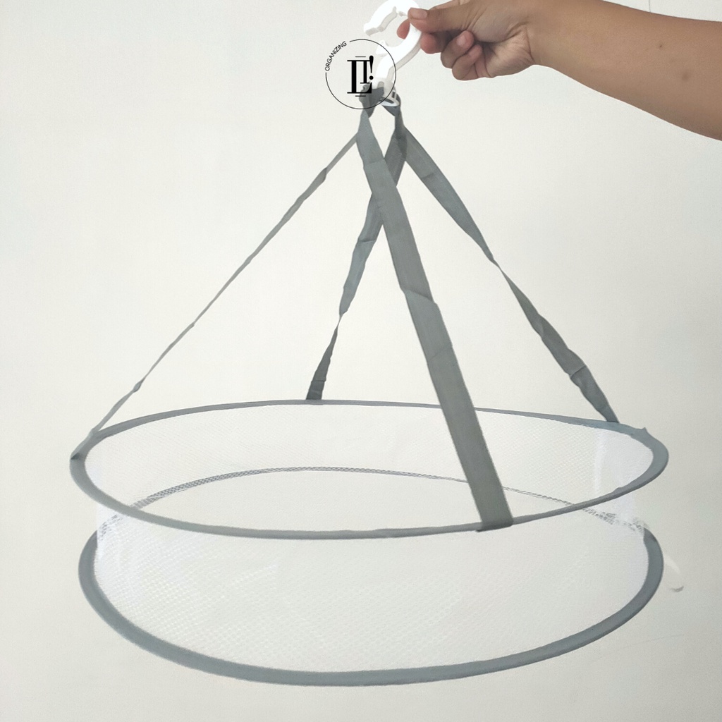 Jemuran Baju Jaring Gantung Bulat