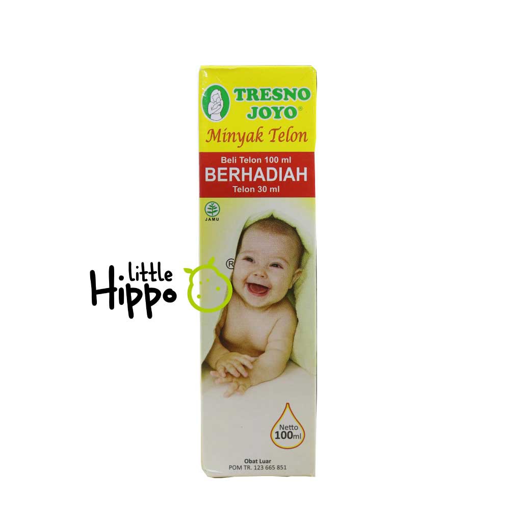 MINYAK TELON BAYI TRESNO JOYO (100ml Free 30ml) / Minyak Telon / Tresno Joyo / 100ml / Minyak / Minyak Telon Tresno Joyo / Balsem Tresno Joyo / Perlindungan Kulit Bayi / Anti Nyamuk / Minyak Telon Bayi / Balsem Bayi Tresno Joyo