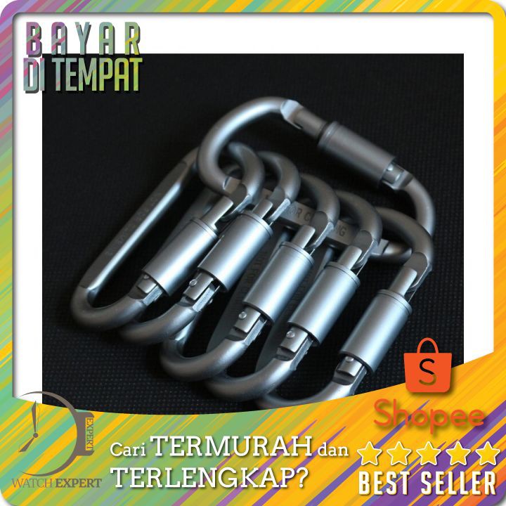 TERLARIS Quickdraw Carabiner Aluminium / Gantungan Tas - LIXADA AT7600