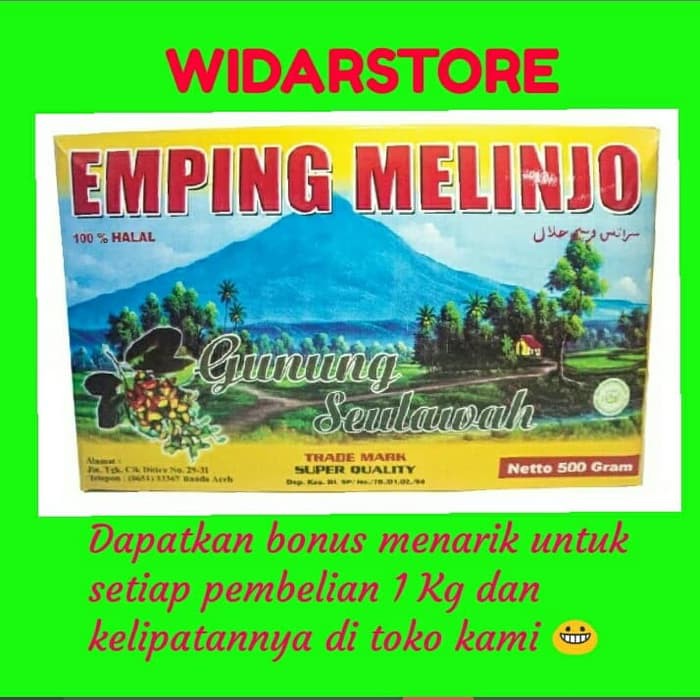 

Emping Melinjo Gunung Seulawah Aceh 500 gram