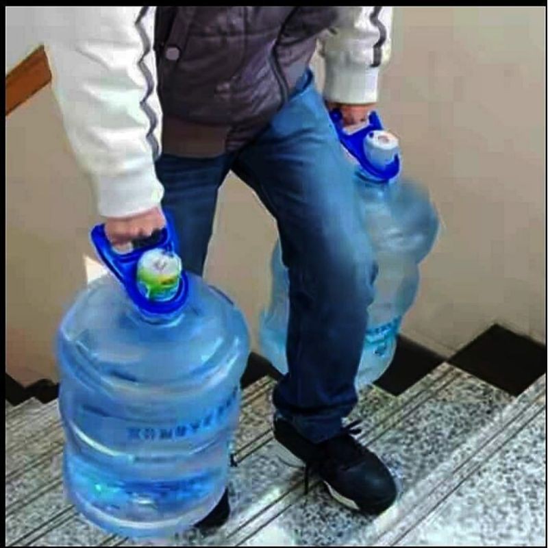 HANDLE GRIP HOLDER PENGANGKAT GALON AIR AGAR LEBIH MUDAH - ALAT ANGKAT GALON AIR MINUM