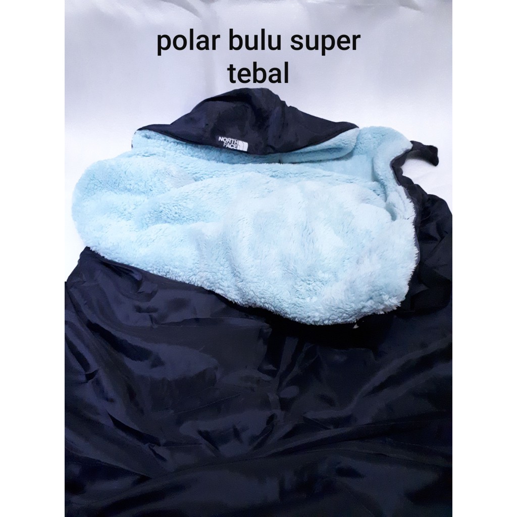 【Warna Dipilih】 Sleeping Bag &amp; Bantal Angin` Polar Bulu` Dacron 4 Oz WATERPROOF` Kantong Tidur