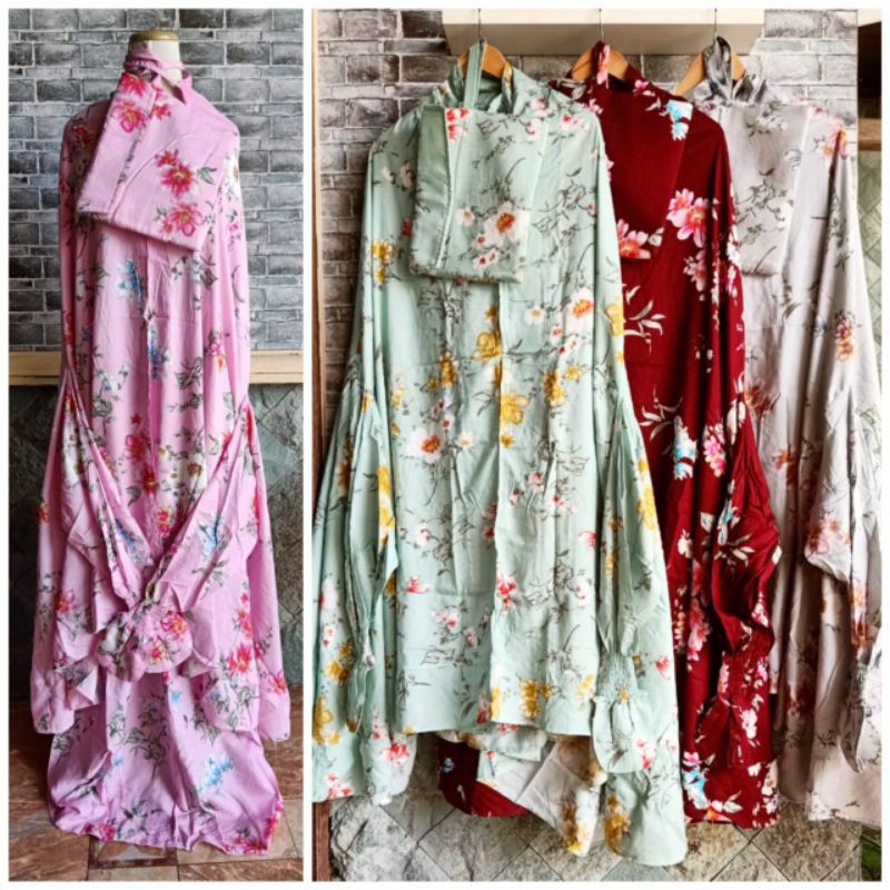 MUKENA SETELAN DENGAN LENGAN|MUKENA SETELAN|MUKENA LENGAN|MUKENA MURAH|