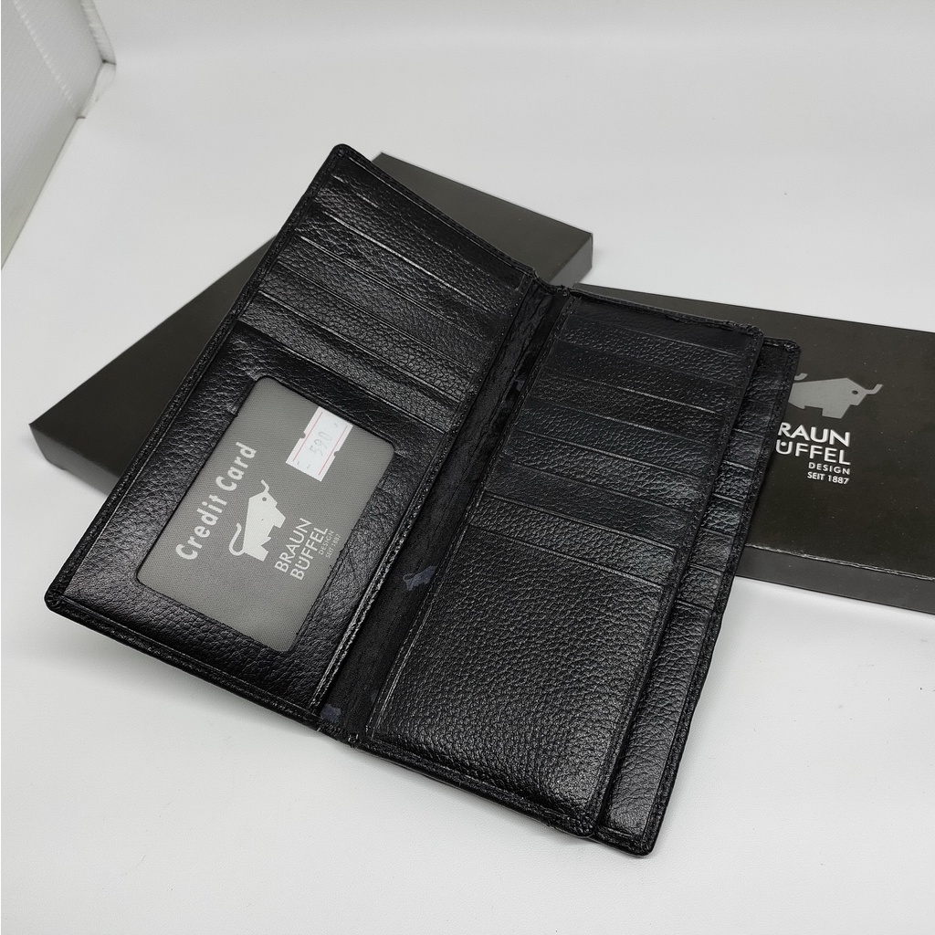 DOMPET PANJANG KULIT IMPORT BRAUN BUFFEL BB 590 - 30 CARD KARTU - BB 590 30 CARD